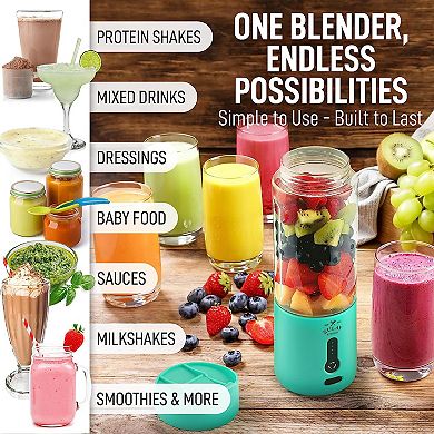 Zulay Kitchen 18 oz Personal Blenders that Crush Ice 