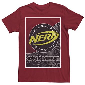 Men's Nerf In the Moment Wave Compass Logo Graphic Tee