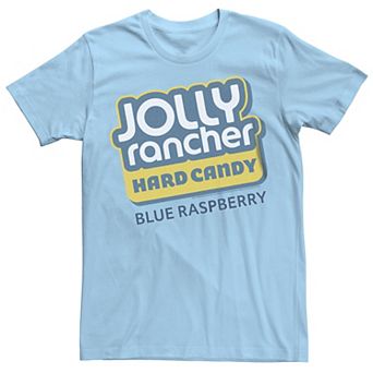 Men's Jolly Rancher Hard Candy Logo Blue Raspberry Graphic Tee