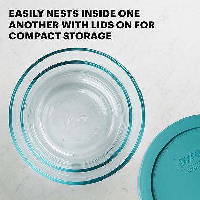 Pyrex Simply Store 10-piece Glass Storage Set with Lids