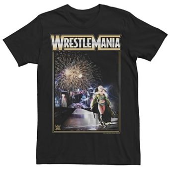 Men's WWE Wrestlemania Charlotte Flair Superstar Entrance Graphic Tee