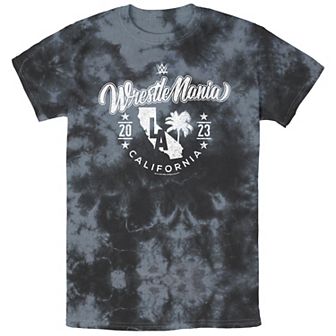 Men's WWE Wrestlemania LA California 2023 State Graphic Tee