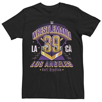 Men's WWE Wrestlemania 39 LA California Ring Graphic Tee