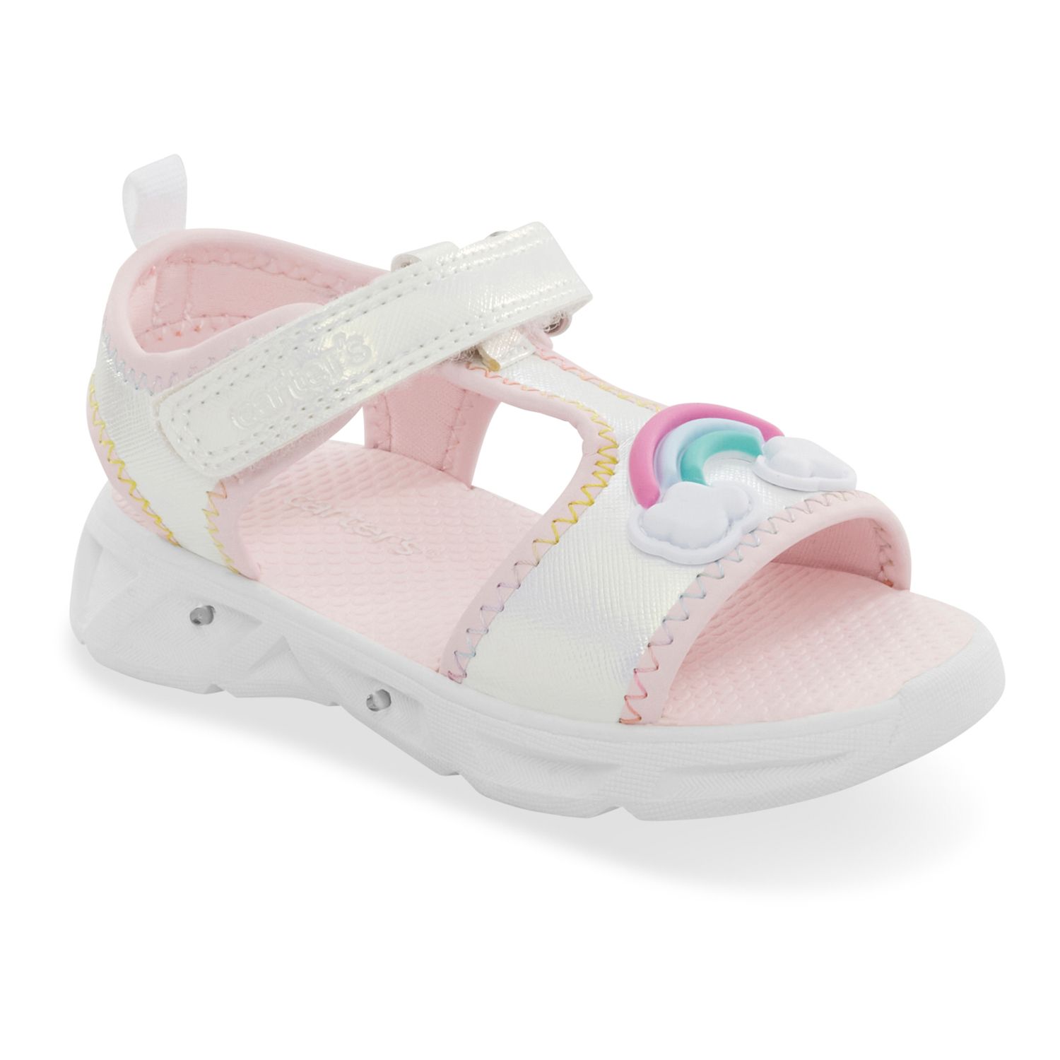 Carter's rainbow light online up sandals