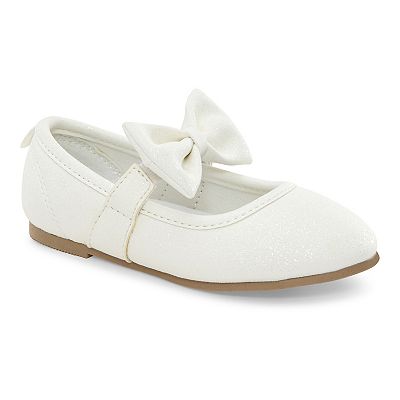 Carter s Classy Toddler Girl Bow Ballet Flats Shoes