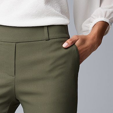 Women's Simply Vera Vera Wang Modern Ankle Pants