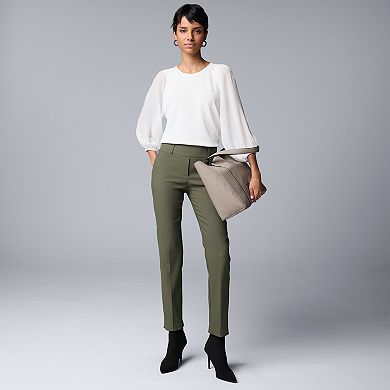 Women's Simply Vera Vera Wang Modern Ankle Pants