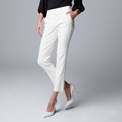 Petite Simply Vera Vera Wang Simply Modern Ankle Pants