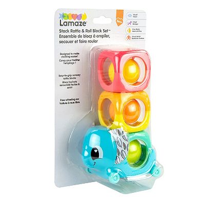 Lamaze Stack, Rattle & Roll Block Set