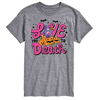Big & Tall Care Bears "Love You To Death" Tee