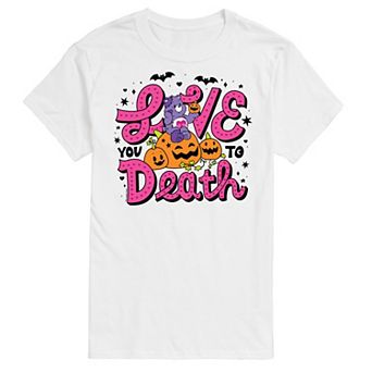 Big & Tall Care Bears "Love You To Death" Tee