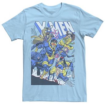 Men's Marvel Comics Retro X-Men 90's Group Shot Graphic Tee