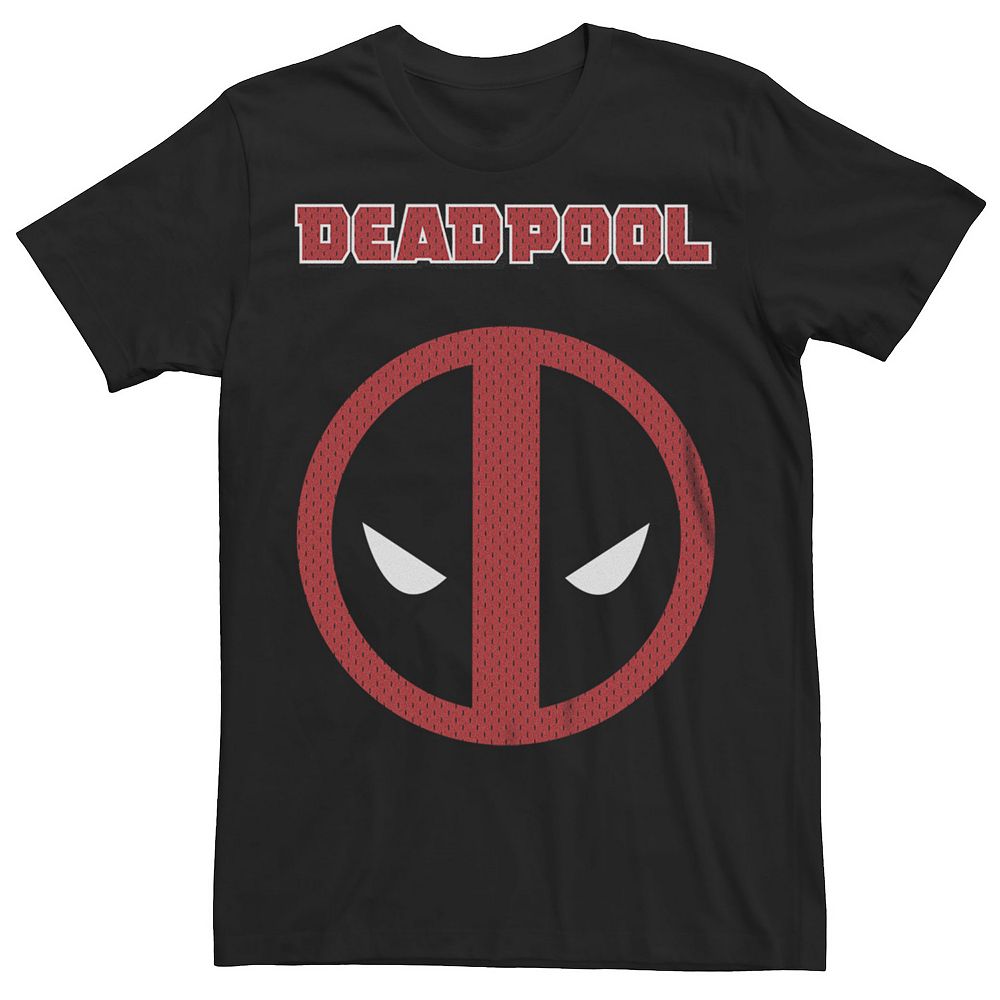 Men's Marvel Comics Retro Deadpool Logo Mesh Graphic Tee