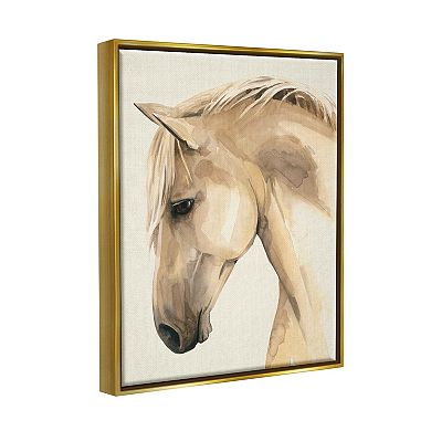 Stupell Home Decor Country Horse Farm Animal Portrait Framed Wall Art