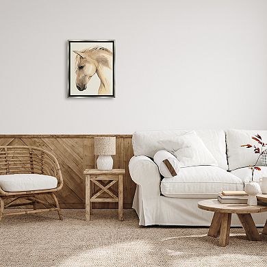 Stupell Home Decor Country Horse Farm Animal Portrait Framed Wall Art