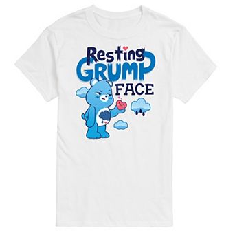 Big & Tall Care Bears Resting Grump Face Graphic Tee