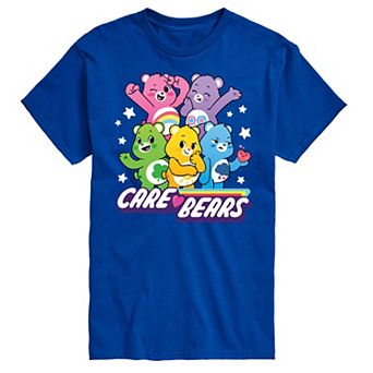 Big & Tall Care Bears Main Group Graphic Tee