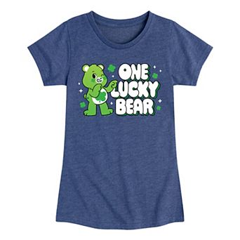 Girls 7-16 Care Bears Unlock The Magic One Lucky Bear Graphic Tee