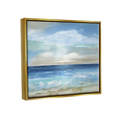 Stupell Home Decor Crashing Ocean Ripples Scenery Framed Wall Art