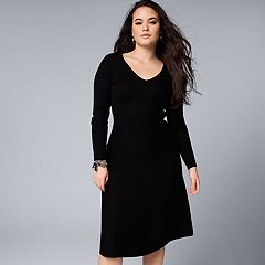 Vera wang sweater hot sale dress