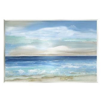 Stupell Home Decor Crashing Ocean Ripples Scenery Framed Wall Art