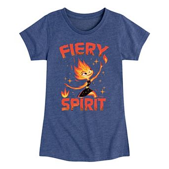 Disney's Elemental Ember Girls 7-16 Fiery Spirit Graphic Tee