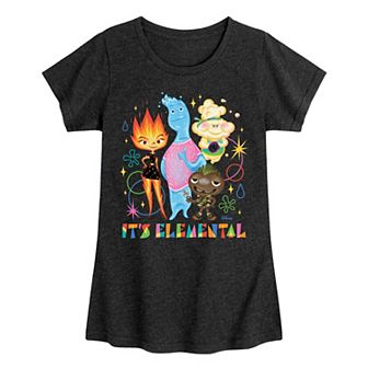 Disney's Elemental Girls 7-16 It's Elemental Graphic Tee