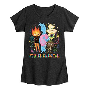 Disney's Elemental Girls 7-16 It's Elemental Graphic Tee