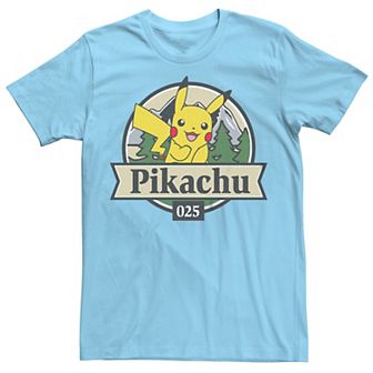 Men's Pokemon Pikachu Forest Badge Tee
