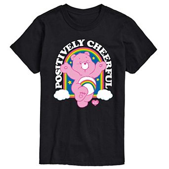 Big & Tall Care Bears Positively Cheerful Graphic Tee
