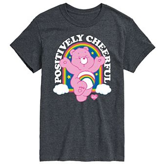 Big & Tall Care Bears Positively Cheerful Graphic Tee