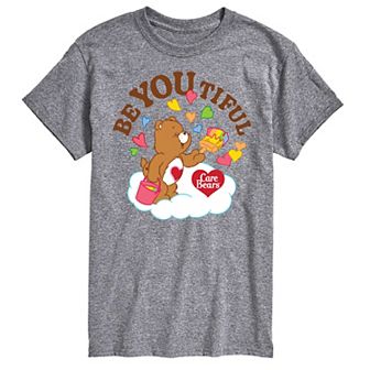 Big & Tall Care Bears Be You Tiful Graphic Tee