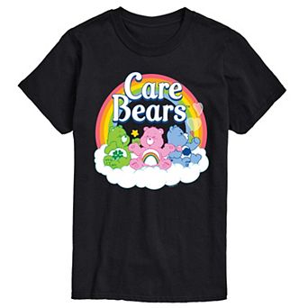 Big & Tall Care Bears Logo Group Graphic Tee