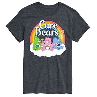 Big & Tall Care Bears Logo Group Graphic Tee