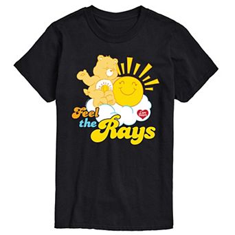 Big & Tall Care Bears Feel The Rays Graphic Tee