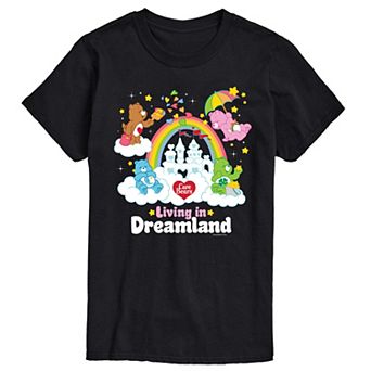 Big & Tall Care Bears Living In Dreamland Graphic Tee
