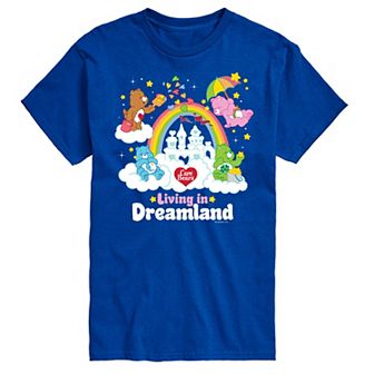 Big & Tall Care Bears Living In Dreamland Graphic Tee