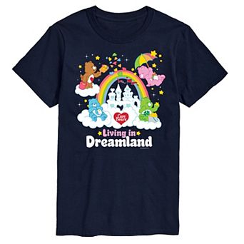 Big & Tall Care Bears Living In Dreamland Graphic Tee