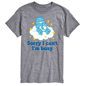 Big & Tall Care Bears Sorry I Can't Graphic Tee