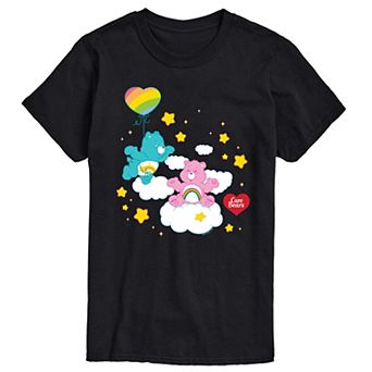 Big & Tall Care Bears Wish And Cheer Graphic Tee