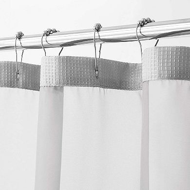 Dainty Home Complete Shower Curtain With Detachable Liner