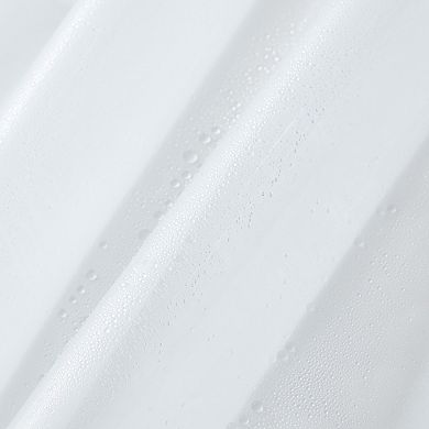 Dainty Home Heavy Weight Shower Curtain Liner With Magnetized Hem