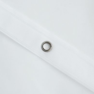 Dainty Home Heavy Weight Shower Curtain Liner With Magnetized Hem