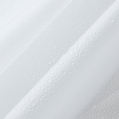 Dainty Home Light Weight Shower Curtain Liner With Magnetized Hem