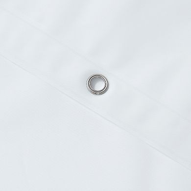 Dainty Home Light Weight Shower Curtain Liner With Magnetized Hem