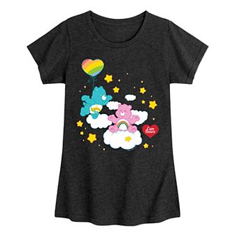 Girls 7-16 Care Bears Cloud Graphic Tee