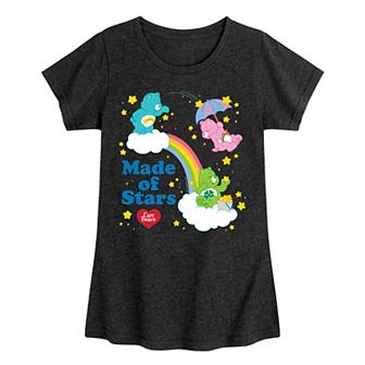 Girls 7-16 Care Bears Made Of Stars Graphic Tee