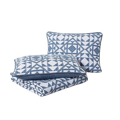 Wrangler Phoenix Patchwork Quilt Set with Shams