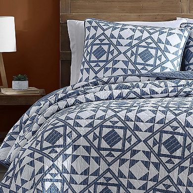 Wrangler Phoenix Patchwork Quilt Set with Shams