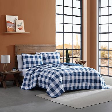 Wrangler Flagstaff Check Quilt Set